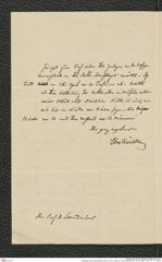Nachlass Franz Steindachner, Brief von Chr. Lütken an Franz Steindachner (07.02.1885), Inv.Nr. 317.12, Seite 2